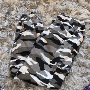 Camo cargo pants